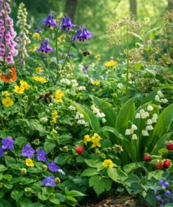 Schaduwrijke tuin - inheems bloeiend tuinpakket